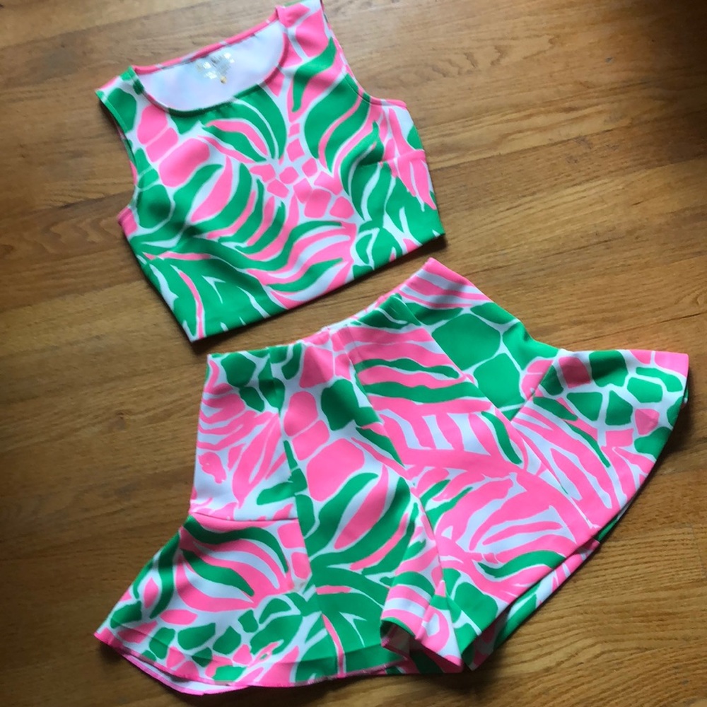Two piece shorts set